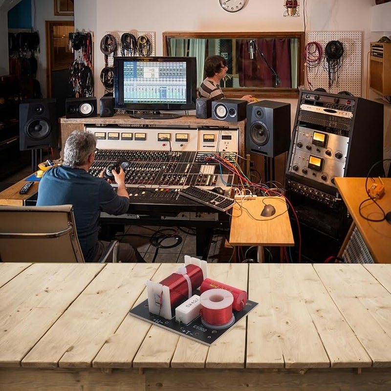 2 Way Speaker Crossover 80 Watt 4 8 Ohm 3200Hz Frequency Divider Treble Bass Splitter - Image 4