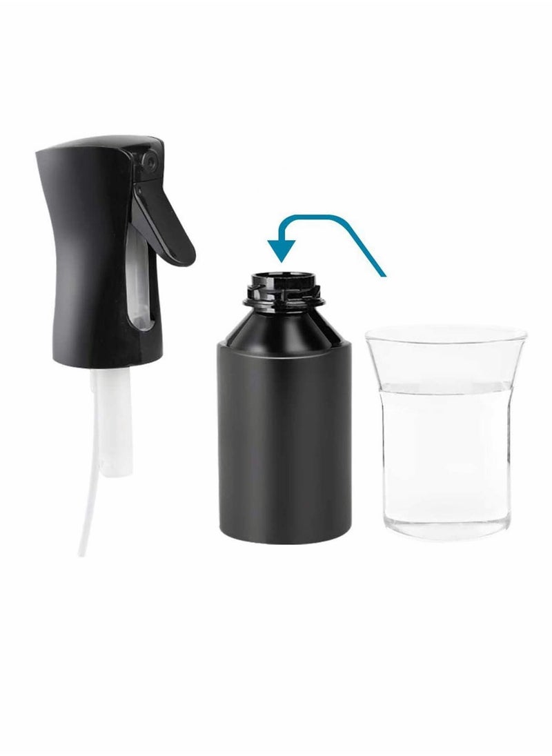 KASTWAVE Hair Spray Bottle Continuous Water Mister Spray Bottle Empty Aerosol Fine Mist Curly Hair Spray Bottle for Taming Hair in Morning Hairstyling Plants Pets Cleaning  - Image 3