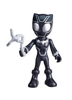 SPIDERMAN Marvel Supersized Black Panther 9-inch Action Figure, Preschool, Super Hero Toys  - Image 1