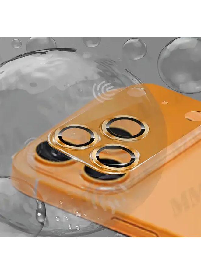 واقي عدسة الكاميرا من الألومنيوم الأزرق لهاتف iPhone 17 Pro فائق الوضوح ومقاوم للخدوش - Image 3