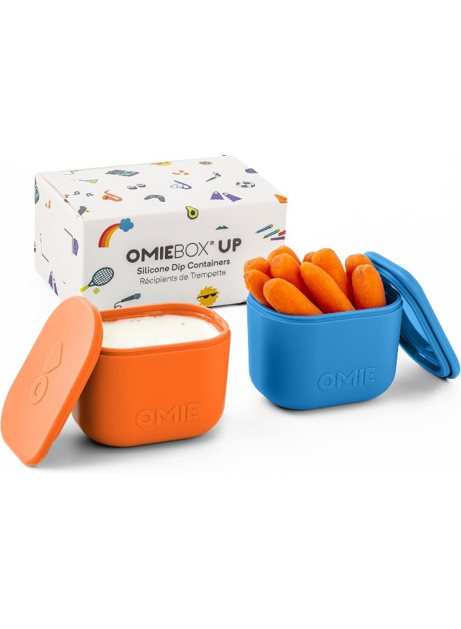 OMIE حاويات صلصات مضادة للتسرب من Box UP، حاوية تتبيل، حاوية توابل مع أغطية - Image 1