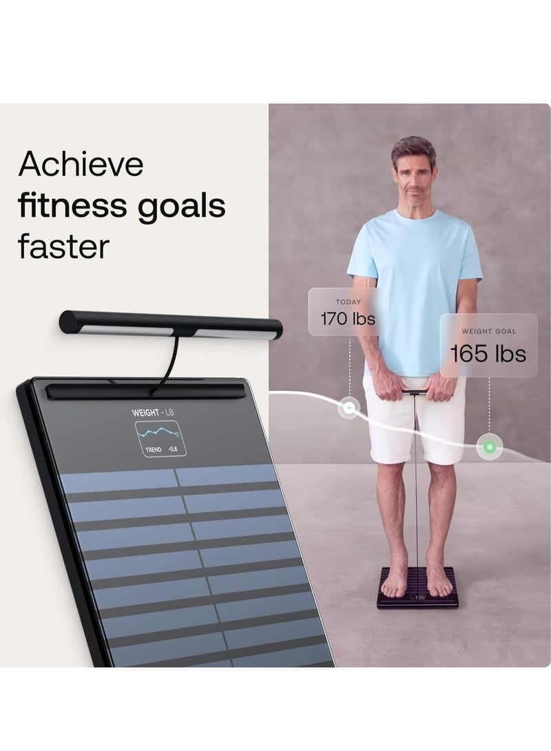 Withings Body Scan - Connected WiFi Scale to Improve Your Health, BIA Personal Scale, Body Composition Analysis, Body Fat, Muscle Mass, Water Percentage - Image 5