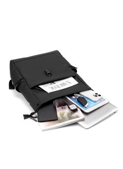 التمريض الجوي حقيبة ظهر Skycare Sturdy Commuter للعمل، حقيبة كمبيوتر محمول مقاس 15.6 بوصة للرجال والنساء أثناء العمل والسفر وصالة الألعاب الرياضية  - Image 4
