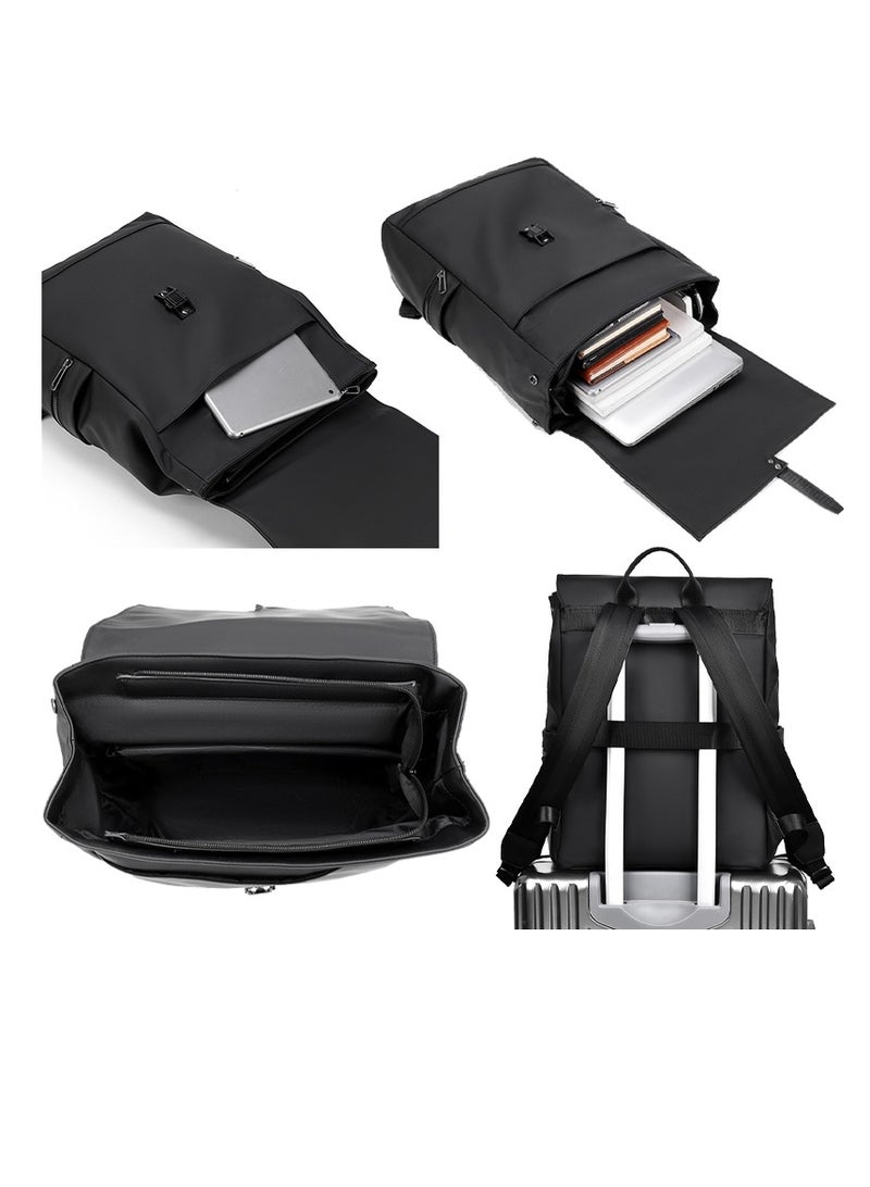 Skycare Sturdy Commuter Backpack for Work, 15.6 inch Laptop Bag for Men Women Working Business Traveling GYM - Image 3