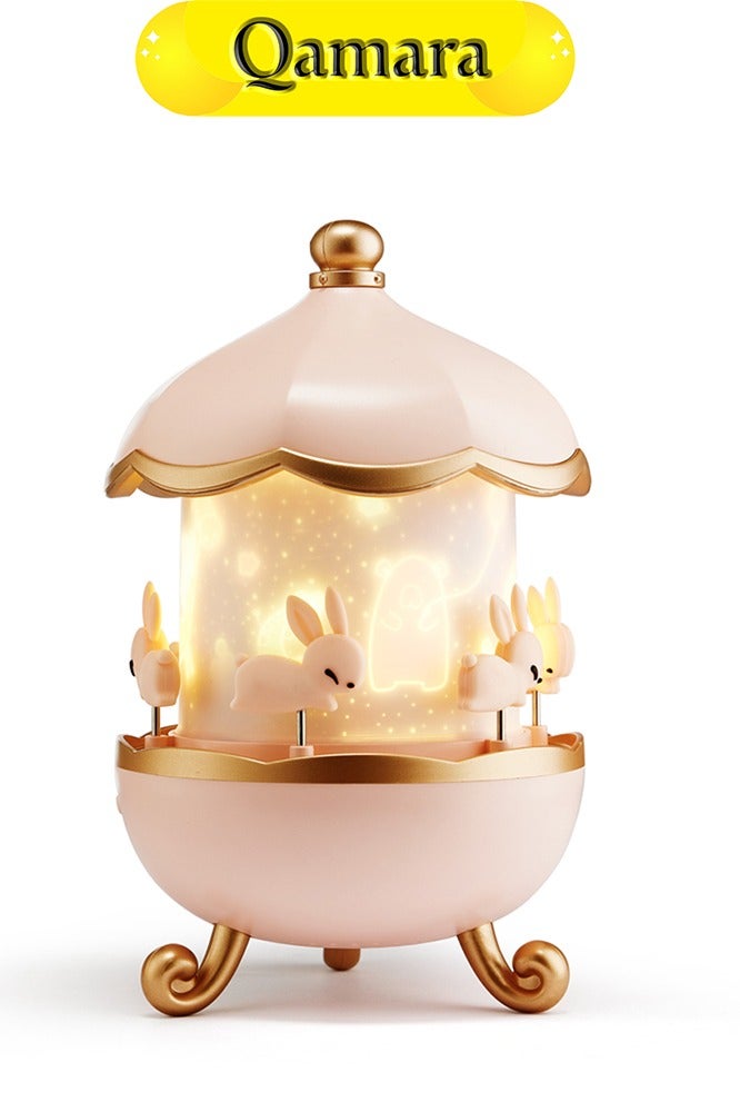 QAMARA Star light, kids toy light, 360 degree rotation, adjustable light, USB charging, bluetooth connection, suitable for both adults and children - Image 1