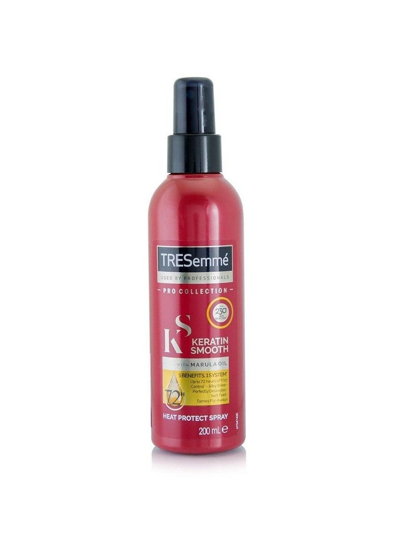 TRESemmé Keratin Smooth Heat Protect Spray 200ml - Image 1