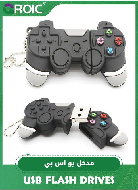 USB Flash Drive, 16GB Gamepad USB2.0 Cute Shape USB Memory Stick Date Storage U Disk Pendrive Thumb Drives