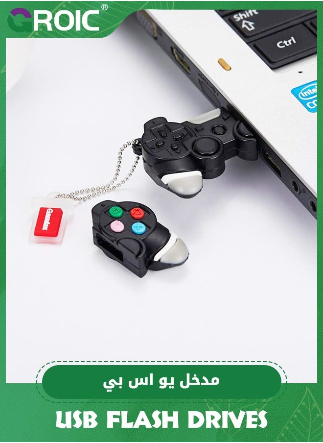 GROIC USB Flash Drive, 16GB Gamepad USB2.0 Cute Shape USB Memory Stick Date Storage U Disk Pendrive Thumb Drives  - Image 3