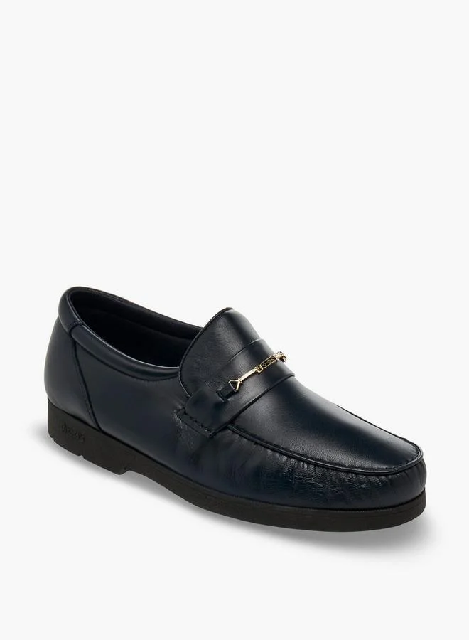 بينوسوس Men Slip-On Genuine Leather Loafers