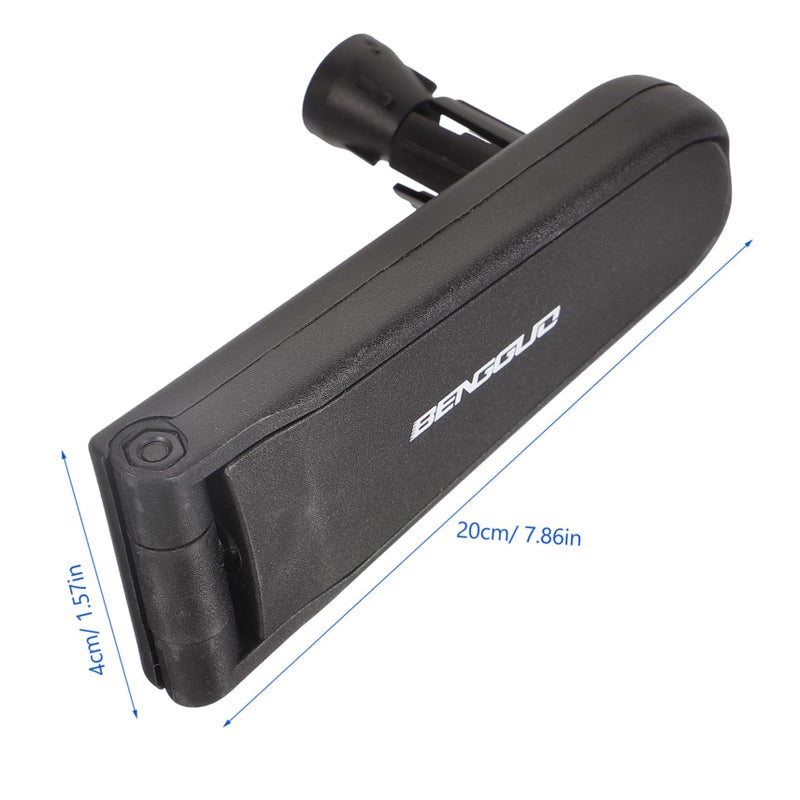 Adjustable Folding Bike Mirror Lightweight Reflective Rear View for Mountain Road Bikes - Image 3