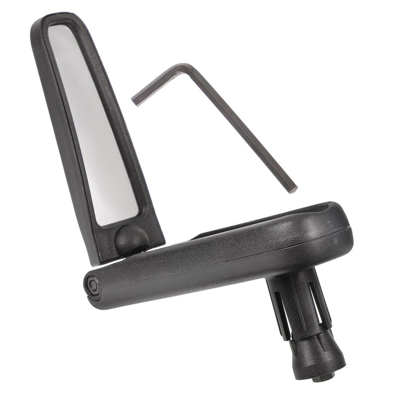 Adjustable Folding Bike Mirror Lightweight Reflective Rear View for Mountain Road Bikes - Image 2