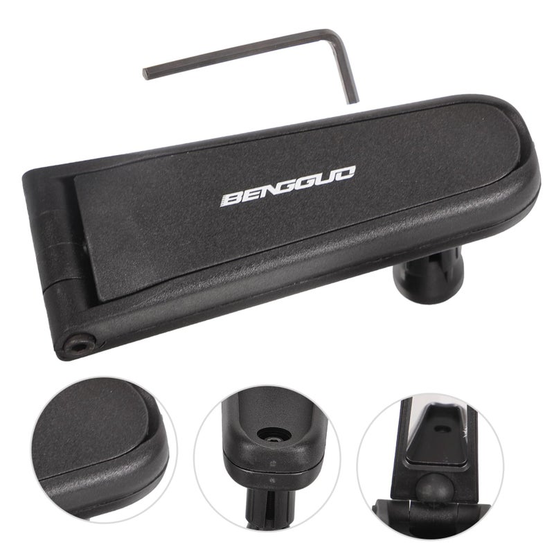 Adjustable Folding Bike Mirror Lightweight Reflective Rear View for Mountain Road Bikes - Image 4