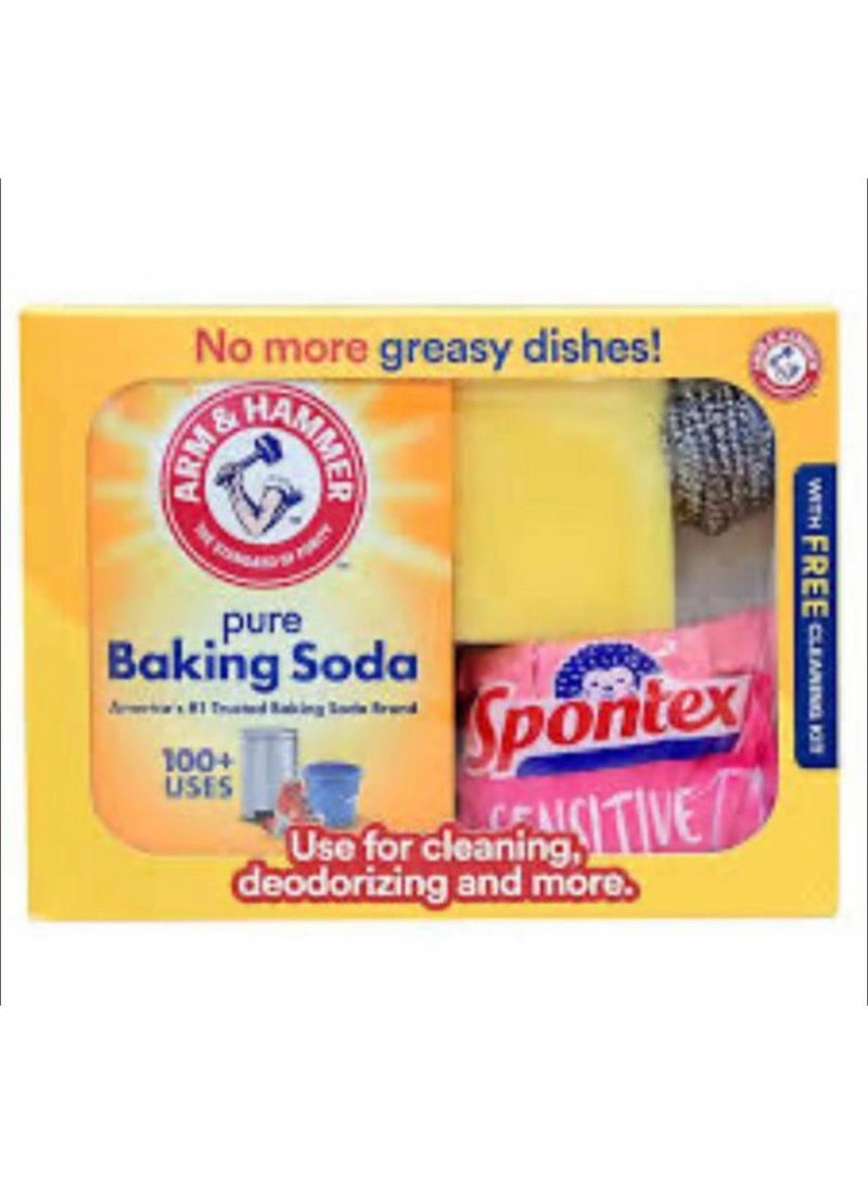 Arm and Hammer Baking Soda with Cleaning Kit, 907g