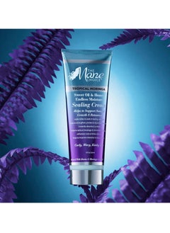 THE MANE CHOICE The Mane Choice Tropical Moringa Sealing Cream, Supports Hair Growth & Retention, 8 oz, Hair Moisturizer for Curly, Wavy & Coily Hair, Restores Moisture & Enhances Shine, Paraben & Sulfate Free  - Image 3