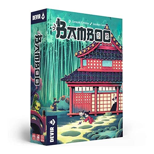 Devir Bamboo Board Game Action Management and Tile Optimization Game - Image 1