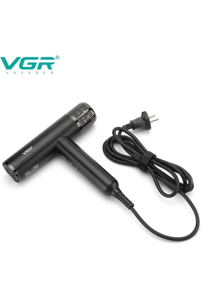 VGR V-427 Professional Hair Dryer, High-Speed 110000 RPM BLDC Motor, 1900W (Black) black - Image 2