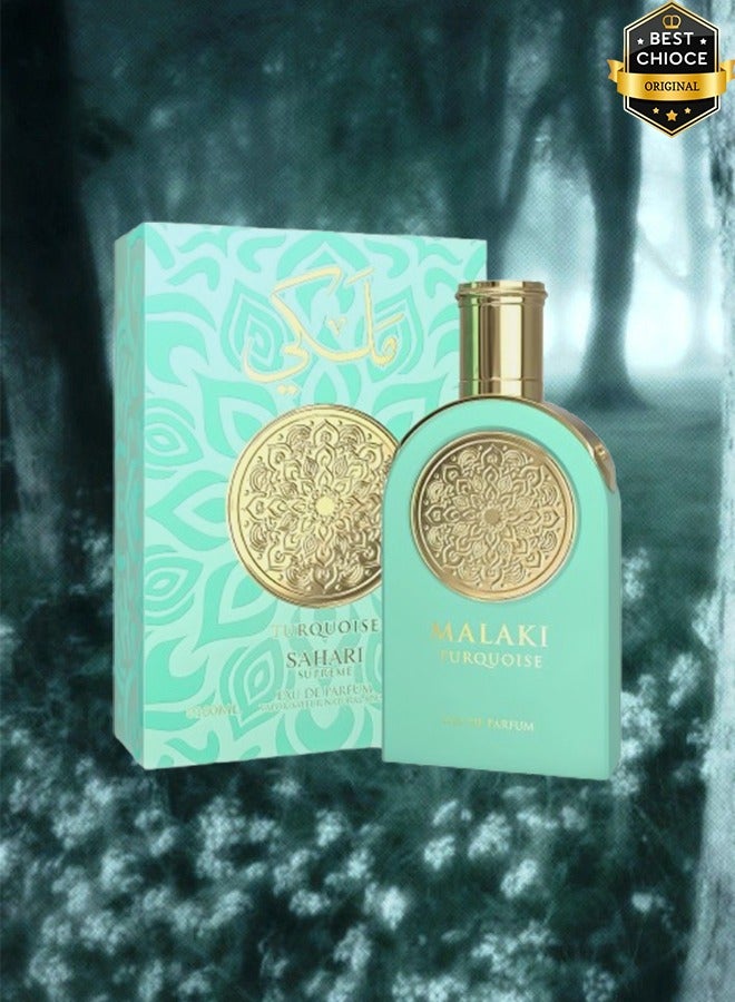 Sahari 11 Pieces Malaki Turquoise Perfume 100ml EDP - Image 2