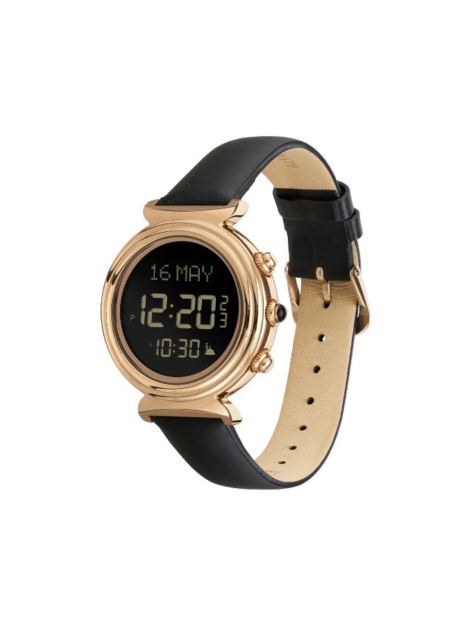 الفجر الساعة النسائية WF-14L ذهب وردي - Image 2