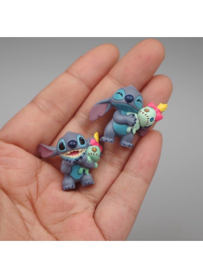 Six Akin Stitch Star Baby PVC Doll Necklace Patch Diy Handmade Material-Color:Six Akin Stitch - Image 5