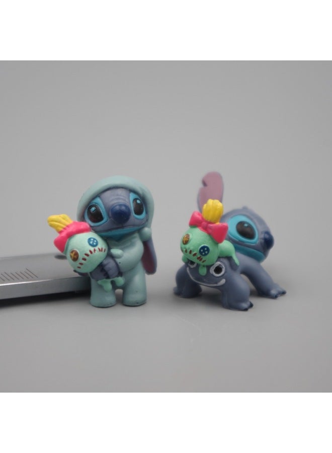 Six Akin Stitch Star Baby PVC Doll Necklace Patch Diy Handmade Material-Color:Six Akin Stitch - Image 3