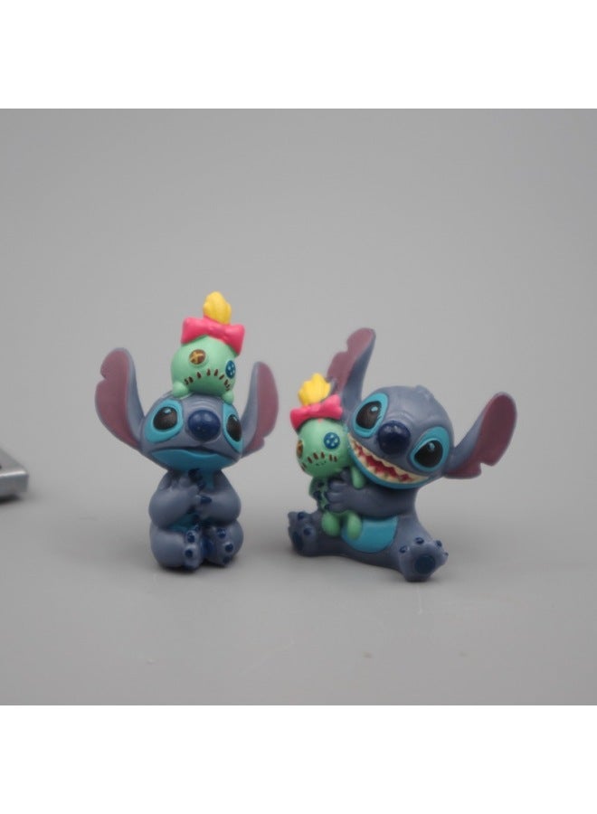 Six Akin Stitch Star Baby PVC Doll Necklace Patch Diy Handmade Material-Color:Six Akin Stitch - Image 4