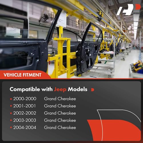 A-Premium Power Window Regulator with Motor Replacement for Jeep Grand Cherokee WJ 2000-2004 Front Right Passenger Side - Image 3