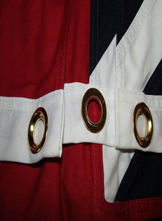 AES 3x5 Liberty and Union Taunton Embroidered Sewn 100% Cotton Flag 3'x5' Banner with Clips with Clips - Image 3