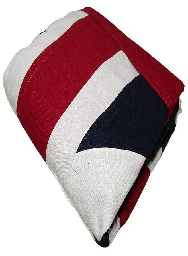 AES 3x5 Liberty and Union Taunton Embroidered Sewn 100% Cotton Flag 3'x5' Banner with Clips with Clips - Image 2