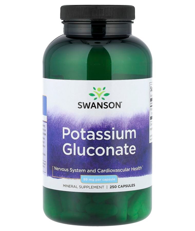 Potassium Gluconate 99 mg 250 Capsules