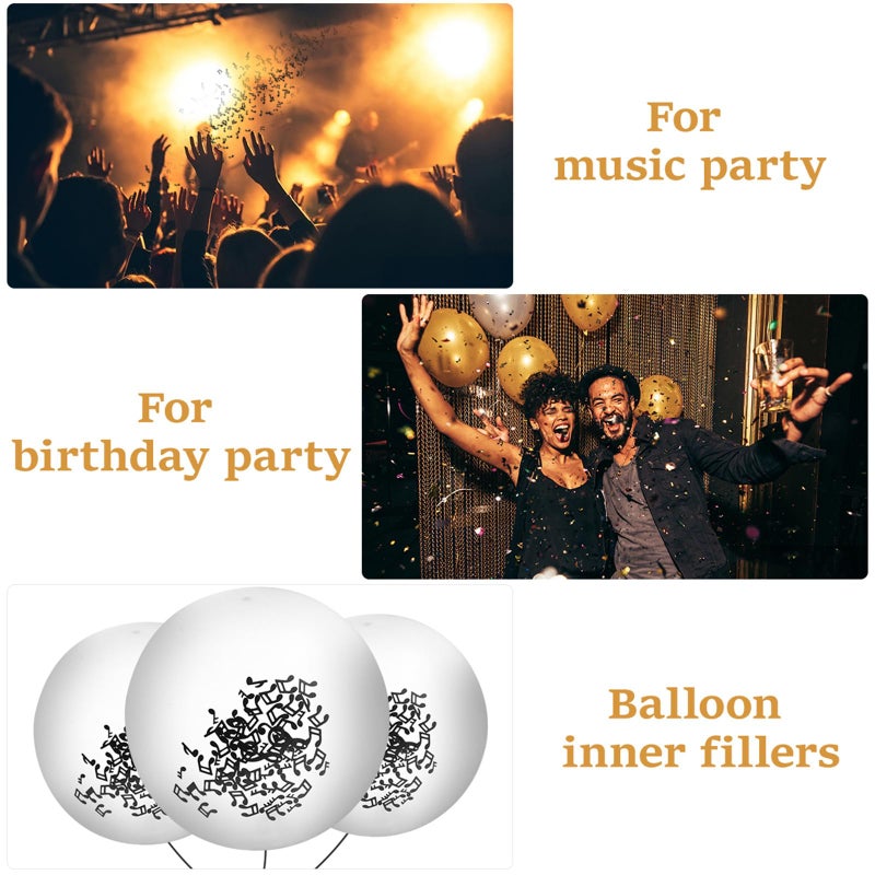 Music Note Confetti Black And Colorful 15g For Birthday Wedding Party Decorations - Image 4