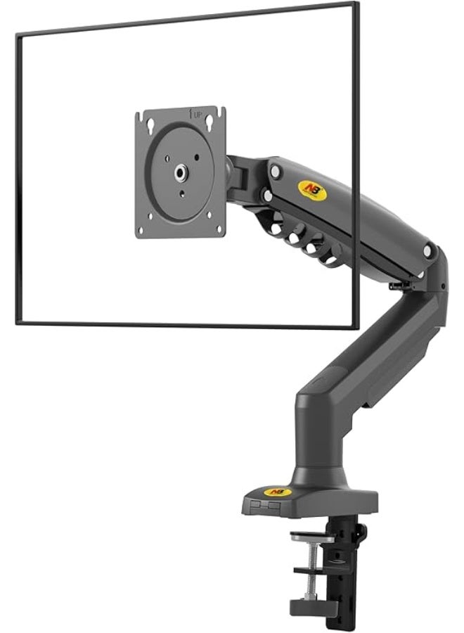 North Bayou Single Monitor Arm – Adjustable Mount for 17-30" Screens – Holds up to 9kg – Swivels, Tilts, and Rotates - Image 2