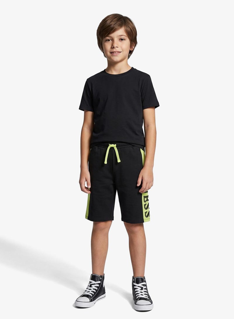 GUESS Youth Logo Sweat Shorts - Image 1