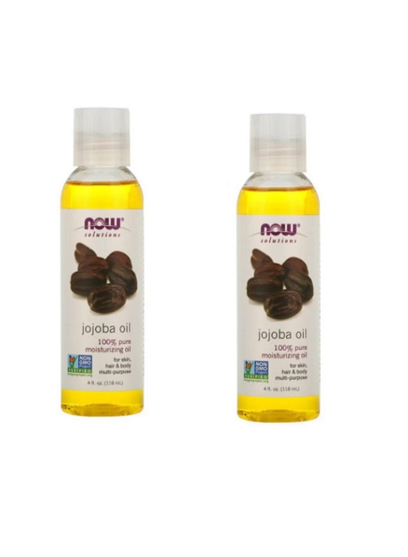 now Jojoba Moisturizing Oil 118ml Pack of 2 - Image 1