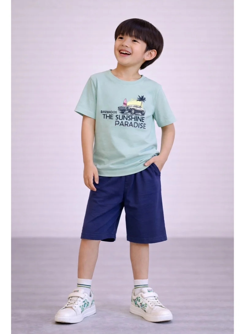 Victor And Jane  Boys’ Multipack – Graphic T-Shirts & Shorts Set (4 Pack) for Men | Best Price UAE