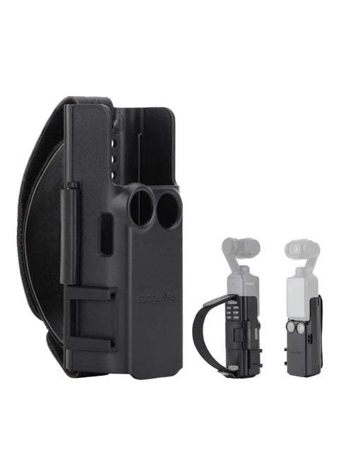 محول تمديد كاميرا SYOSI لـ DJI Osmo Pocket 3 ملحقات إطار المقبض، حافظة واقية لحزام اليد وإطار تمديد وغطاء مقبض لجيب Osmo 3