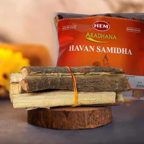 HEM Aradhana Hawan Samidha Natural Wood for Holy Rituals | Eco-Friendly and Pure | Ideal for Puja, Havan, Yajna, and Ceremonial Use | 100% Authentic | 1 kg - Image 2