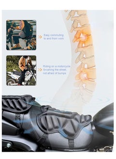 KASTWAVE 3D Motorcycle Seat Cushion, Breathable foam Motorcycle Air Cushion, 3D Honeycomb Shock Absorbing Seat Pad, Air Cooling Pressure Relief Cushion, Anti-slip Motorcycle Seat Cover, Anterior Sitting  - Image 5