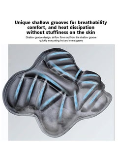 KASTWAVE 3D Motorcycle Seat Cushion, Breathable foam Motorcycle Air Cushion, 3D Honeycomb Shock Absorbing Seat Pad, Air Cooling Pressure Relief Cushion, Anti-slip Motorcycle Seat Cover, Anterior Sitting  - Image 2