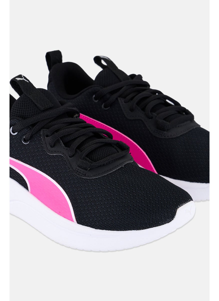 PUMA Kids Boy Resolve Modern Lace Up Running Shoes, Black  - Image 3