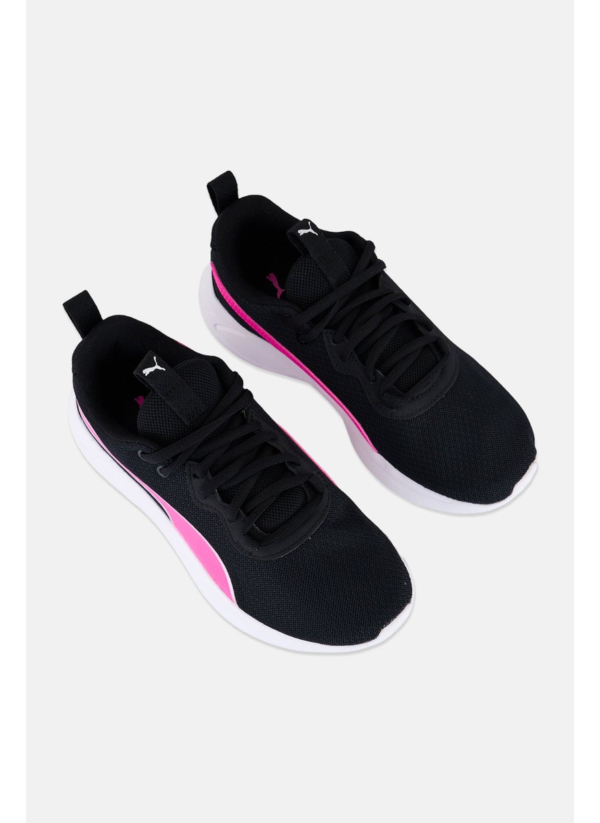 PUMA Kids Boy Resolve Modern Lace Up Running Shoes, Black  - Image 4