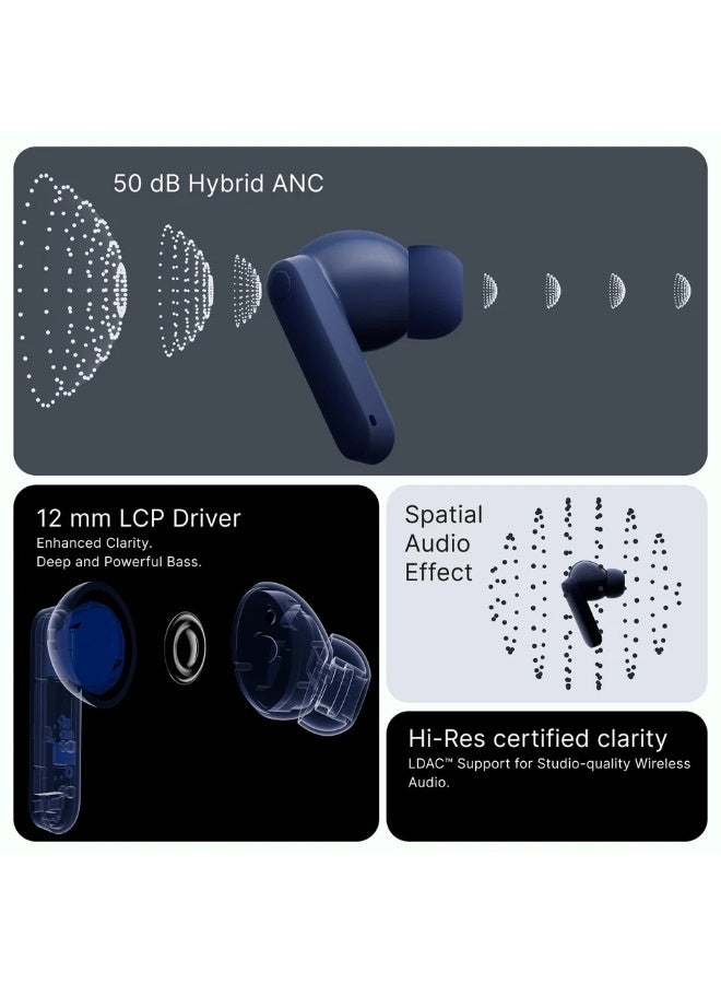 CMF Buds 2 Plus Earbuds Blue Blue - Image 3