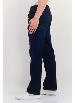 Seven 7 Men Slim Boot Fit Washed Stretchable Denim, Blue  - Image 2