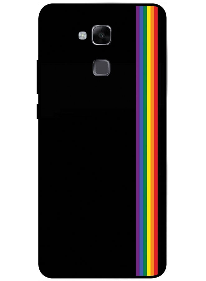 EYE CATCH Protective Case Cover For Huawei Mate 7 Side Lining Multicolor - Image 1