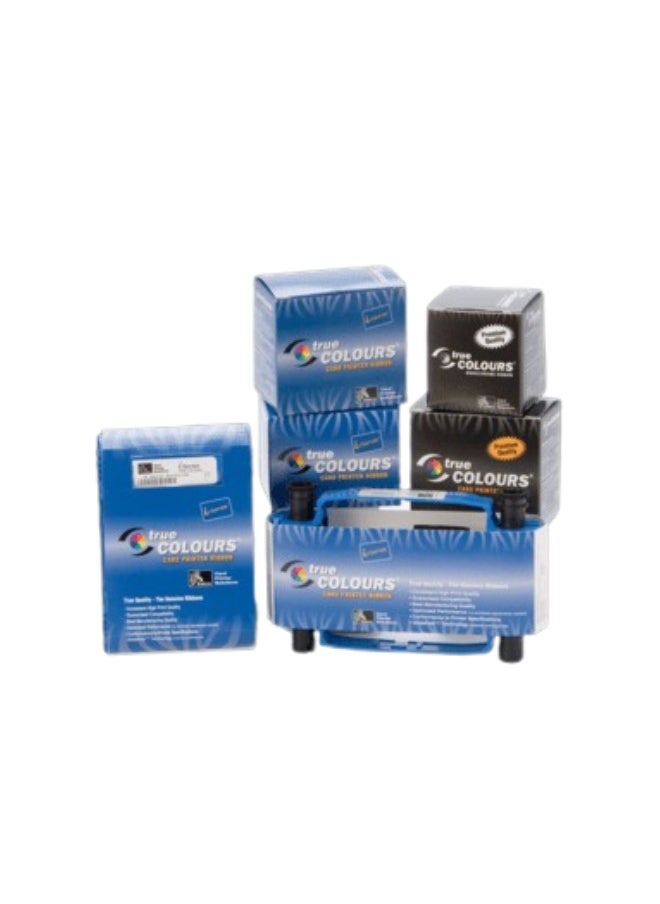 ZEBRA Zebra Ribbon 800077-742EM - YMCKO Colour Ribbon for ZXP Series 7, 500 Prints  - Image 2