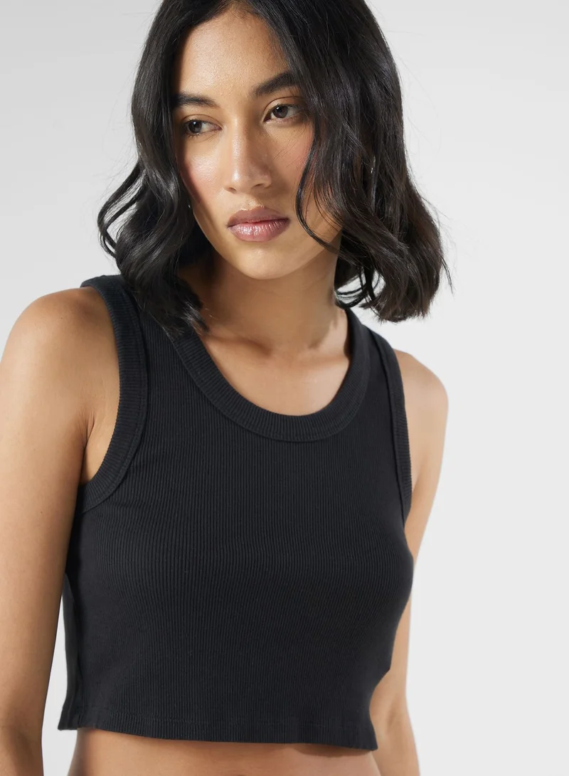 فانز تيشيرت درو مضلع بدون أكمام