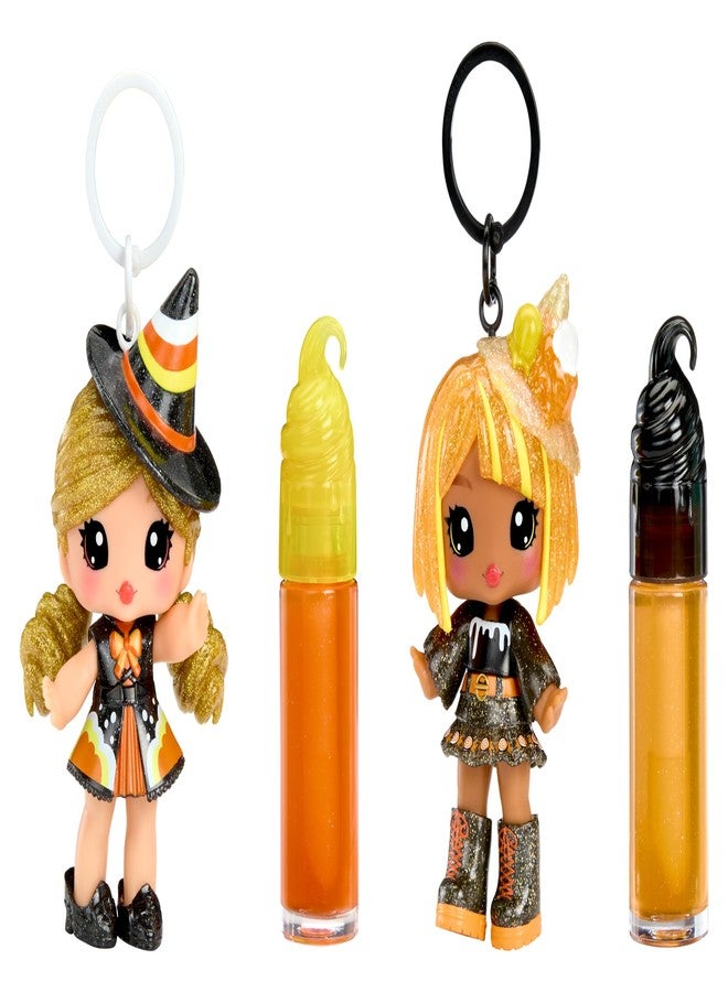 Yummiland x Halloween Lip Gloss Doll - Cassie Treats Includes DIY Lip Gloss + Keychain, Cosmetic Play, Seasonal Halloween Collectible, Ages 4+ - Image 3