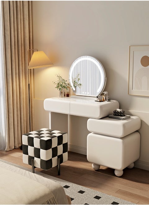 Elegant and Efficient Smart Dressing Table for Contemporary Living Spaces with LED Mirror