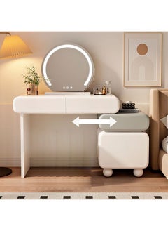 keke Elegant and Efficient Smart Dressing Table for Contemporary Living Spaces with LED Mirror  - Image 4