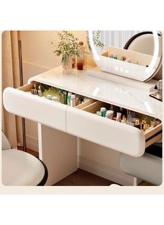 keke Elegant and Efficient Smart Dressing Table for Contemporary Living Spaces with LED Mirror  - Image 5