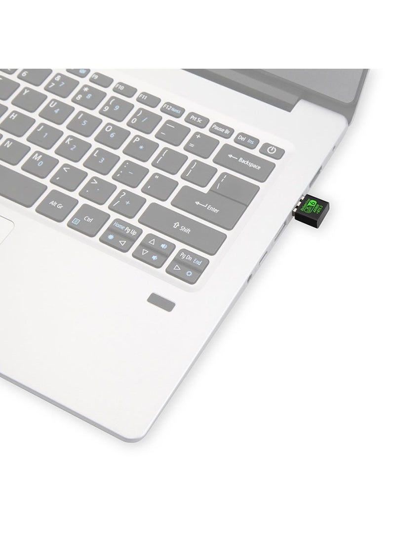 فلوينغ محول USB WiFi Bluetooth، مستقبل شبكة لاسلكي ثنائي النطاق 600 ميجابت في الثانية 2.4/5 جيجاهرتز، موزع WiFi صغير للحاسوب المكتبي/الحاسوب المحمول/الكمبيوتر المكتبي - AX900M + بلوتوث - Image 5
